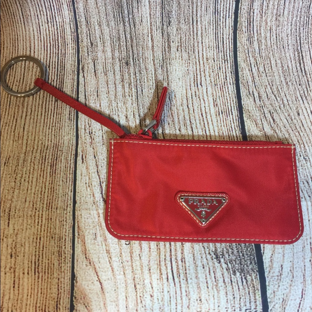 Preloved Prada Keychain